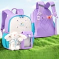 thumbnail image 2 of WAYUTE Backpack for Kids Cartoon Patchwork Color Backpacks for Kindergarten Preschool Toddlers Lightweight Large Capacity Cute Bookbag Casual School Activities, 2 of 4