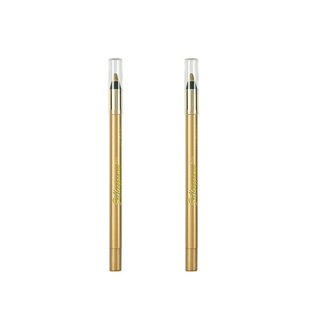 L'Oreal Paris Infallible Silkissime Eyeliner, 280 Gold, 0.03 Oz (2 Pack) + Schick Slim Twin ST for Sensitive