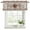 Brown White, variant on 2 Pack Valances for Window, Farmhouse Texas Star Brown Short Curtains for Kitchen Bedroom Living Room, Berry Vintage Wooden Rod Pocket Small Window Treatment Valance Drapes 42 x 18 Inch