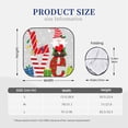 thumbnail image 3 of Naloa Christmas Gnome With Love Print 2-Piece Windshield Sunshade,Foldable Car Front Window Sun Shades,for Most Sedans SUV Truck-Medium, 3 of 6