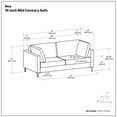 thumbnail image 3 of Ava 76-inch Sofa in Tightly Woven Performance Fabric, 3 of 7