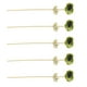 thumbnail image 2 of 5 piezas de anémona artificial Billuyoard con hojas Decoración verde, 2 of 6