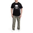 thumbnail image 5 of CafePress - Skull And Crossbones Pajamas - Men's Dark Loose Fit Cotton Pajama Set, 5 of 7