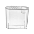 thumbnail image 2 of Cesta de plantas acuapónicas, pecera de acuario, centro de mesa, planta de acuario Betta Con hidroponía Jinwen Jarrón transparente, 2 of 8