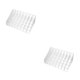 thumbnail image 1 of Organizador cosmético Qarigey blanco con Múltiples compartimentos 2Conjunto, 1 of 6