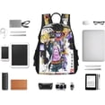 thumbnail image 6 of JoJo's Bizarre Adventure Backpack Lightweight Large Capacity Laptop Backpack Adjustable Backpack Unisex Travel Backpack, 6 of 7