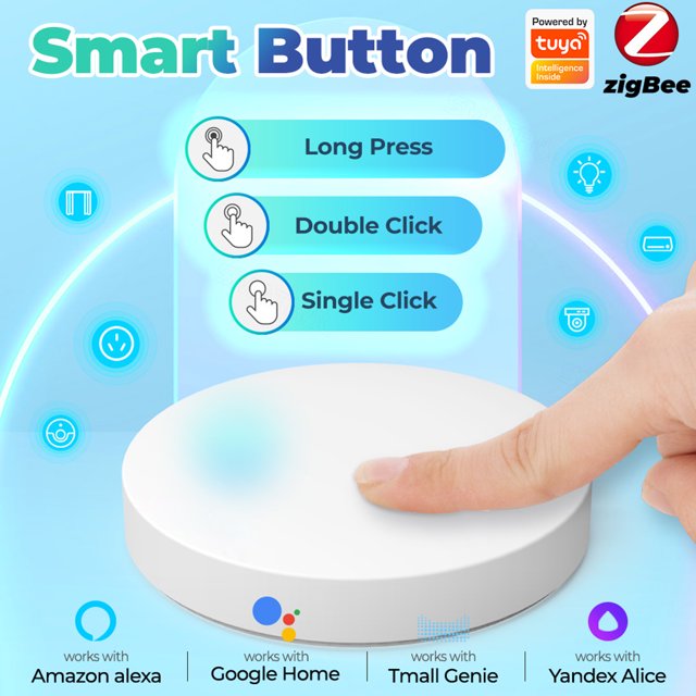 Zigbee Gateway necesita un interruptor de escena inalámbrica control de una tecla para dispositivos de inicio inteligente
