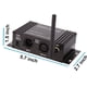 thumbnail image 3 of 2.4G Wireless Controlador Transmisor Repetidor Controlador de Iluminación Tomshoo Receptor, 3 of 7