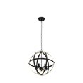 thumbnail image 4 of Luminaria colgante DLLT Industrial 5 Light Gold, 4 of 7