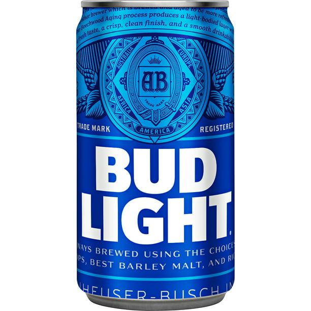 Bud Light Beer 8 Fl Oz Can 4 2 Abv Walmart Com Walmart Com
