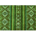 thumbnail image 1 of Ahgly Company Indoor Rectangle Abstract Green Modern Area Rugs, 3' x 5', 1 of 4