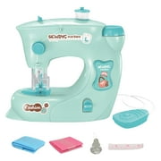 Mini Children Sewing Machine Learning Toy DIY for Quick Repairs blue