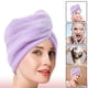 thumbnail image 4 of Paquete de 4 toallitas para envolver el cabello Express, pañuelos de microfibra, toallitas para envolver el cabello húmedo, secado rápido, 4 of 5