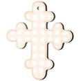 thumbnail image 1 of Coton Colors Gingham 10" Cross (Pink), 1 of 2