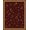 Red, Pattern 7, variant on ODIKA 8'x10' Washable Area Rug Non-Shedding, Easy Care, Cream Rich Burgundy Geometric Symmetry Design Elegant Traditional with Detailed Border for King Size Bedroom Under Bed, Master Suite