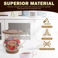 thumbnail image 5 of Tzdxfgl Coffee Pod Holders Basket with Wood Lid, Large Capacity K Cup Holders for Counter, Gold, 5 of 11