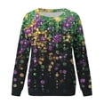 thumbnail image 4 of WEAIXIMIUNG Sweat à Capuche pour Femmes, Décontracté, Col Rond, Sans Capuche, 4 of 4