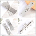 thumbnail image 2 of 2pcs Door Pivot Hinges Hidden Door Hinges Stainless Steel 360 Degree Rotation Pivot Hinges, 2 of 9