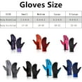 thumbnail image 6 of Unisex Waterproof & Windproof Thermal Non-Slip Gloves,Winter Warm Touchscreen Sports Glove Cold Weather for Outdoor Cycling(Pink,X-Large), 6 of 7