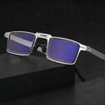 thumbnail image 3 of Gafas de lectura plegables ultraligeras de titanio sin tornillos para hombre con filtro de luz azul., 3 of 5