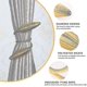 thumbnail image 3 of 4 Uds. Clips para alzapaños de cortina YONGSHENG Estilo Europeo, 3 of 4