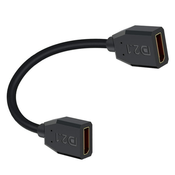 Displayport Female to Female Displayport 2.1 Cord Support 16K@30Hz 8K@120Hz