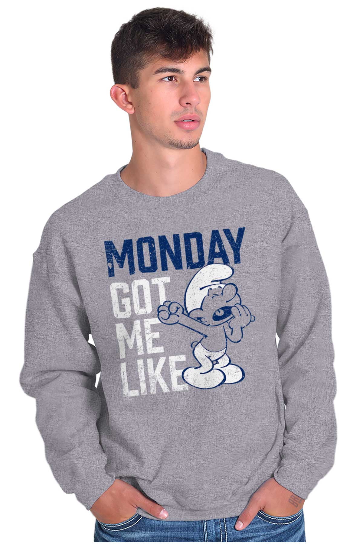 Troll Face Original Meme Smile Mad Sweatshirt for Men or Women