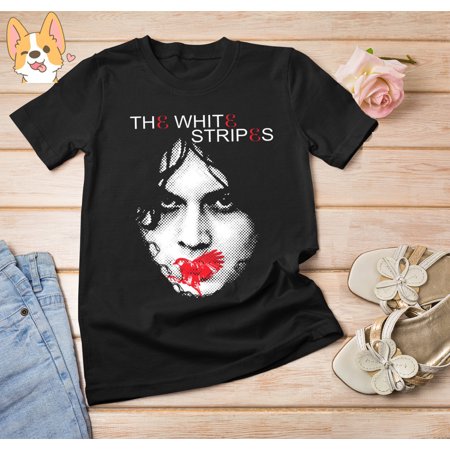 New Rob Jones White Stripes Black Unisex Shirt Gifft Fans FN688