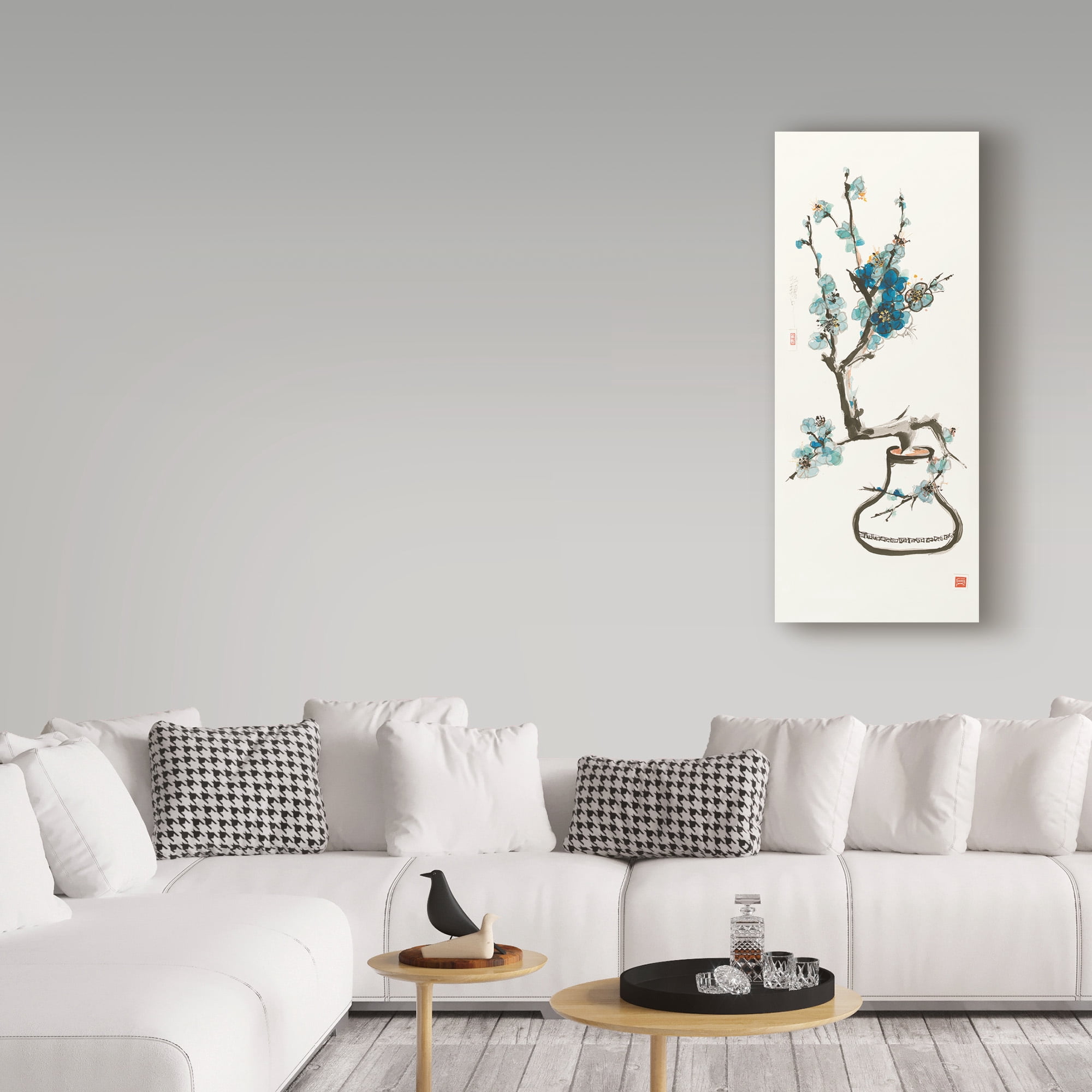 Trademark Fine Art 'Blue Blossom' Canvas Art by Chris Paschke