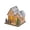 Multicolor #01, variant on DIY Wooden House Kit, Christmas Ornaments Set with LED Light, Self-Assembly Winter Decor, Festive Desktop Display for Home Decoration