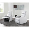 thumbnail image 6 of LumiSource Light Grey PU Dormi Recliner Chair, 6 of 14