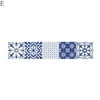 GYMNASTIKA-Mediterranean Style PVC Tile Stickers Moistureproof Bathroom Kitchen Home Decor