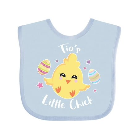 

Inktastic Happy Easter Tio s Little Chick Gift Baby Girl Bib
