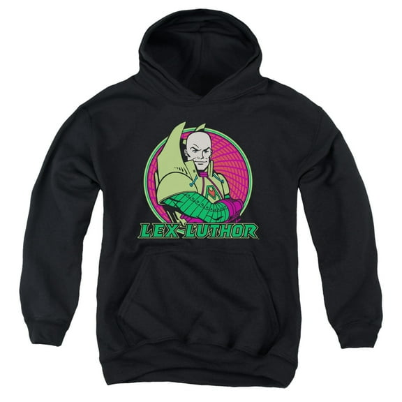Dc - Lex Luthor - Youth Hooded Sweatshirt - X-Large