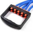 thumbnail image 5 of tooloflife 5 Ropes Chest Expander Resistance Exercise Bands for Back Shoulders Hamstrings Forearms, 5 of 6