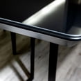 thumbnail image 4 of Manhattan Comfort Celine 86.22 Dining Table with Seating Capacity for 8 in Black, 4 of 11