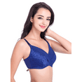 thumbnail image 4 of BIMEI Mastectomy Bra with Pockets for Breast Prosthesis Women Everyday Lace Bra 8428,Dark Blue,38C, 4 of 8