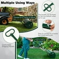 thumbnail image 6 of Gymax Lawn Roller Push/Tow Behind a Tractor Sod Drum Roller for Park Yard Garden Farm Green, 6 of 10
