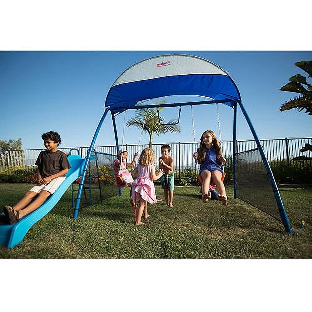 IRONKIDS Inspiration 150 Refreshing Mist Swing Set with UV Protective Sunshade - image 3 of 10