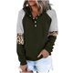 thumbnail image 1 of Sudadera para mujer Sudaderas de otoño Sudaderas con capucha casuales Manga larga Botón abajo Cordón Jersey Top Blusa con bolsillo Odeerbi  ODB-5, 1 of 7