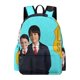 thumbnail image 1 of Escuadrón Extraño-theme Backpack, Campus style schoolbag Bookbag with Adjustable Shoulder Straps And Large Zip Compartment, Unisex Travel Bags.42x30x15cm, 1 of 6