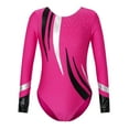 thumbnail image 3 of DPOIS Girls One Piece Ballet Dance Leotard Shiny Athletic Tank Unitard Ballerina Dancewear, 3 of 5