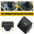 thumbnail image 5 of Furulu 4Pcs New Window Switch Button Cap Replacement For BMW E46 323i 325i 330i M3 328i, 5 of 5