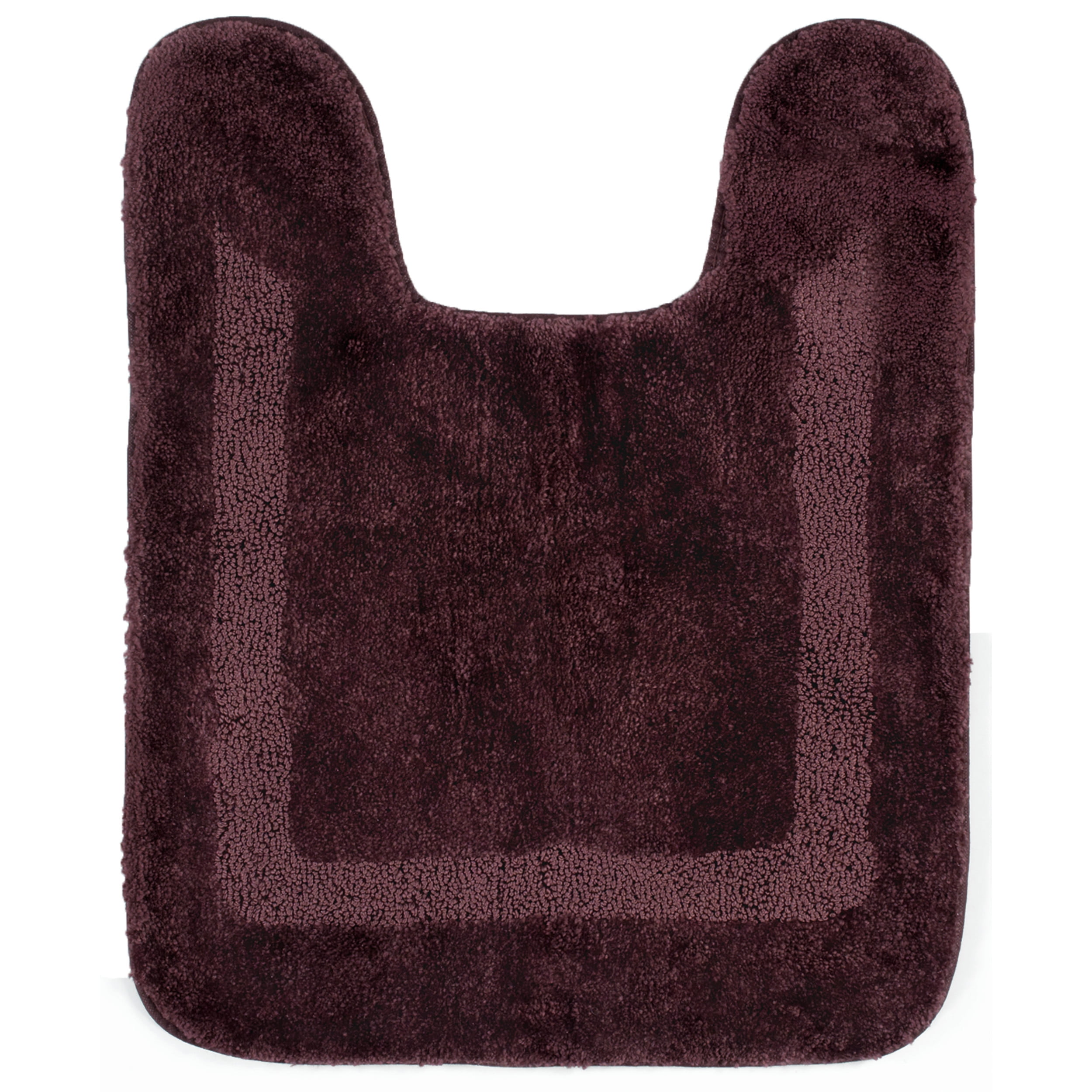 Mohawk Home Facet Bath Rug Plum, 1'8"x2', Purple