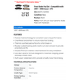 thumbnail image 2 of Front Brake Pad Set - Compatible with 2007 - 2008 Isuzu i-370, 2 of 2