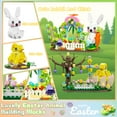 thumbnail image 3 of Leimao Rabbit Chick Animal Toy Building Set for Kids 8+,Easter Creative Play Building Toy(877Pcs), 3 of 7