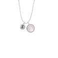 thumbnail image 2 of Delight Jewelry Silvertone Capital Letter - S - Pebble Disc - To the World You are a Mother Locket Necklace, 2 of 4