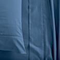 thumbnail image 3 of Lavish Touch Cotton Bamboo 500 Thread Count, Soft and Silky, Breathable 4 piece Sheet Set Queen - Naigara Blue, 3 of 11