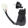 thumbnail image 2 of Interruptor de llave de encendido de 5 cables y 5 pines con bloqueo de arranque para la mayoría de los modelos 50-Motocicleta de 250 cc para ATV Dune Go Kart, 2 of 14
