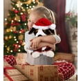 thumbnail image 5 of DolliBu Santa Bernese Dog Stuffed Animal Plush Toy - Super Soft Dog Plush Dress Up with Red Santa Claus Outfit, Cute Pet Holiday Christmas Gift - 7 Inches, 5 of 6